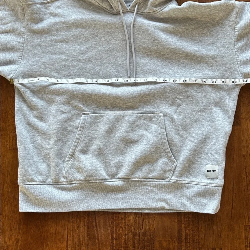DKYN women’s gray active wear hoodie size medium​ - Picture 4 of 6